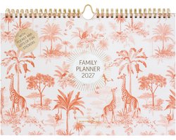 Pimpelmees Family Planner 2027 Savannah Stories Desert Red