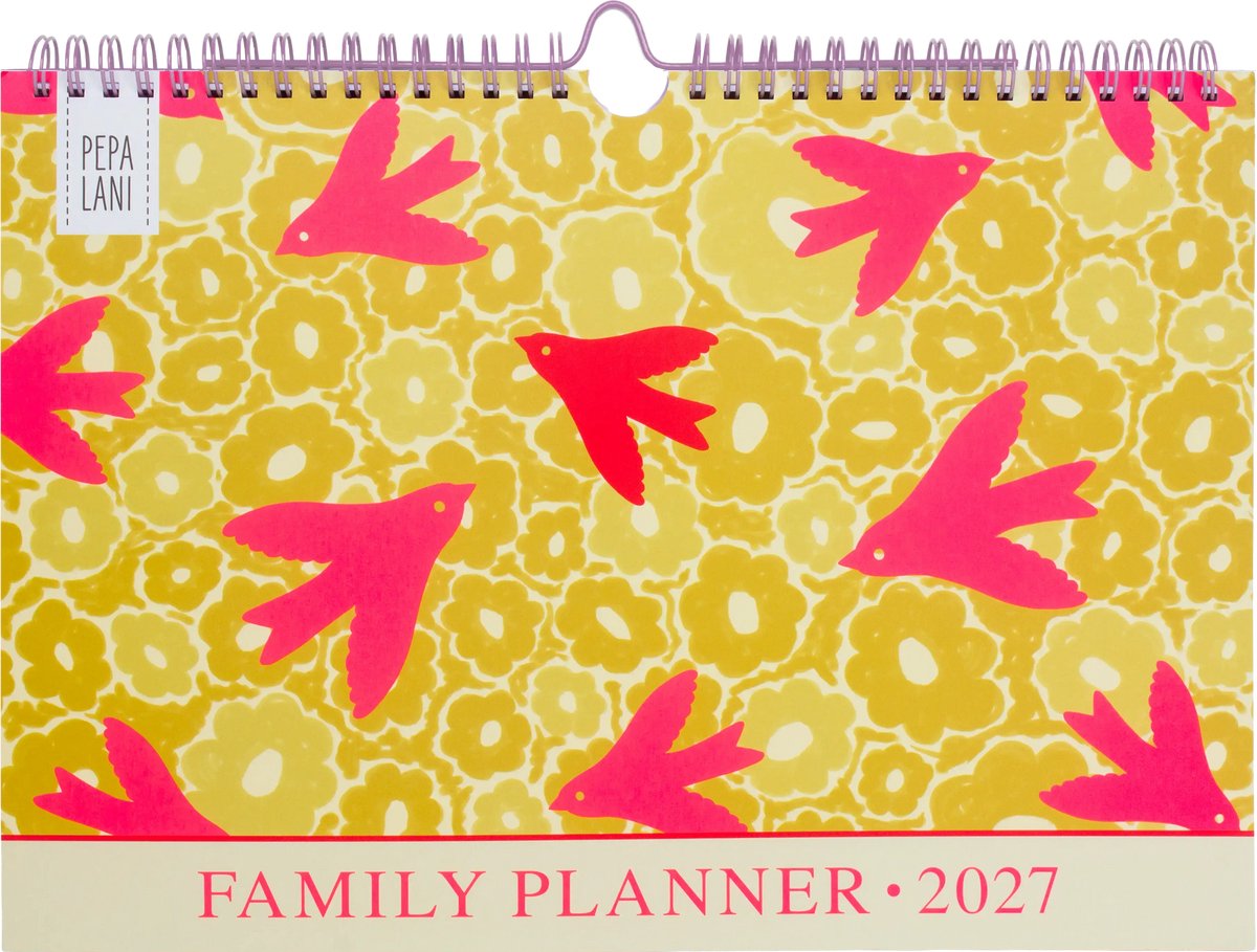 Pepa Lani Family Planner 2027 Birds