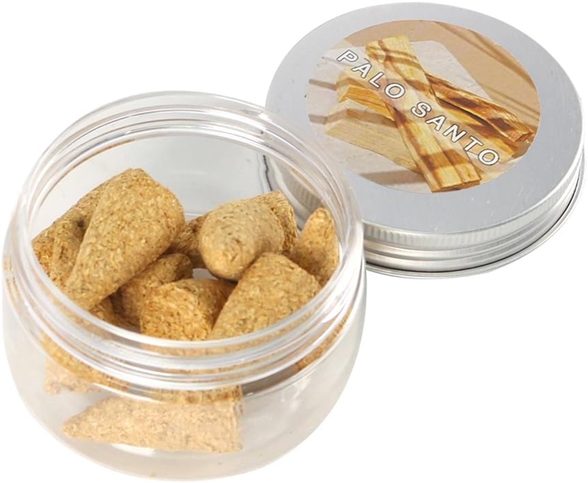 SnelShoppen - Handgemaakte Natuurlijke Wierookbrander - Wierookkegel Heilige Houten Toren - Aromatherapie voor Spa en Ontspanning - Perfect voor Medit