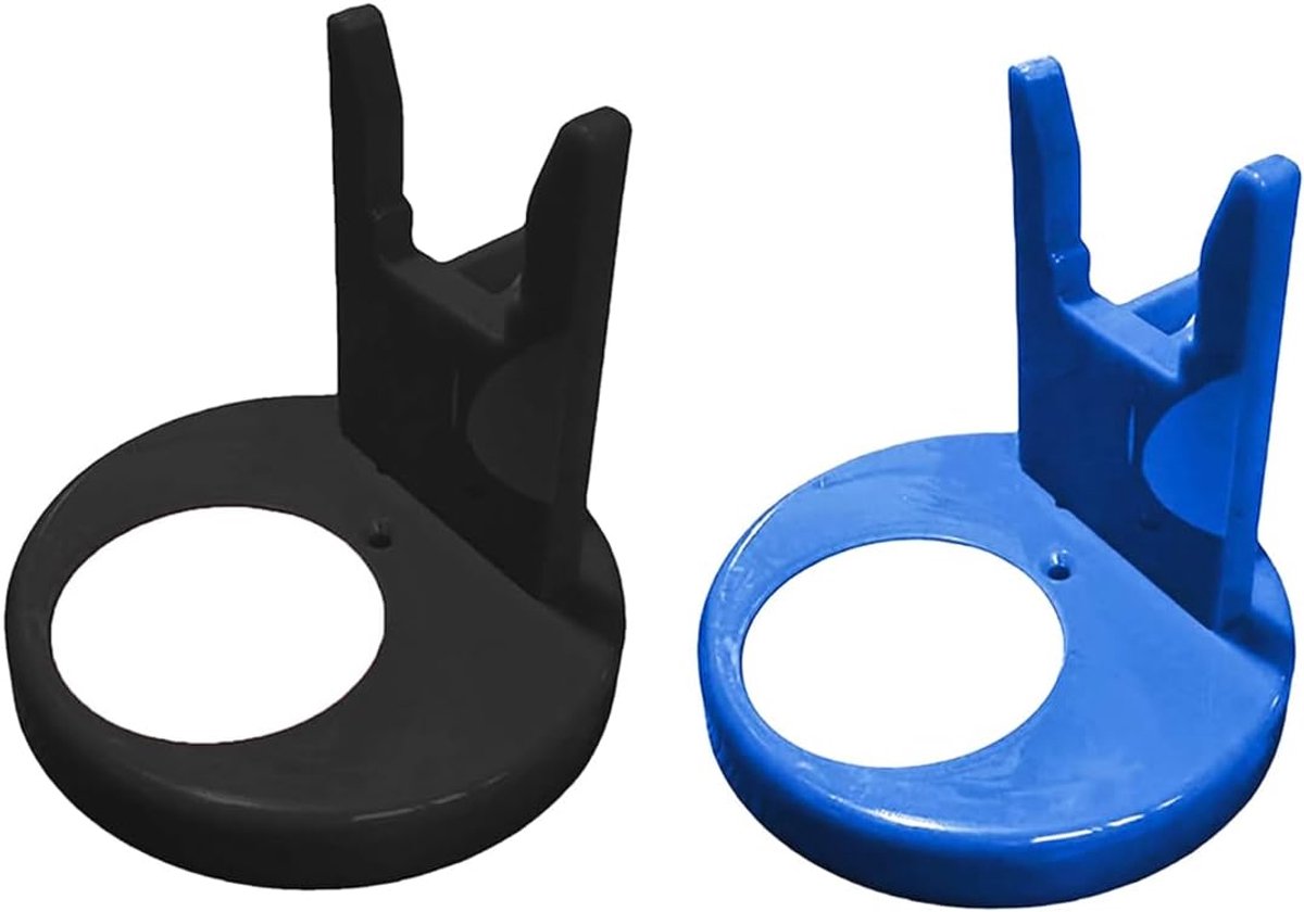 SnelShoppen - 2 Stuks Hot Glue Heater Basis Hot Melt Lijm Spuit Rack Vlam Bestendige Steun Hot Glue Tool Ondersteuningsstandaard