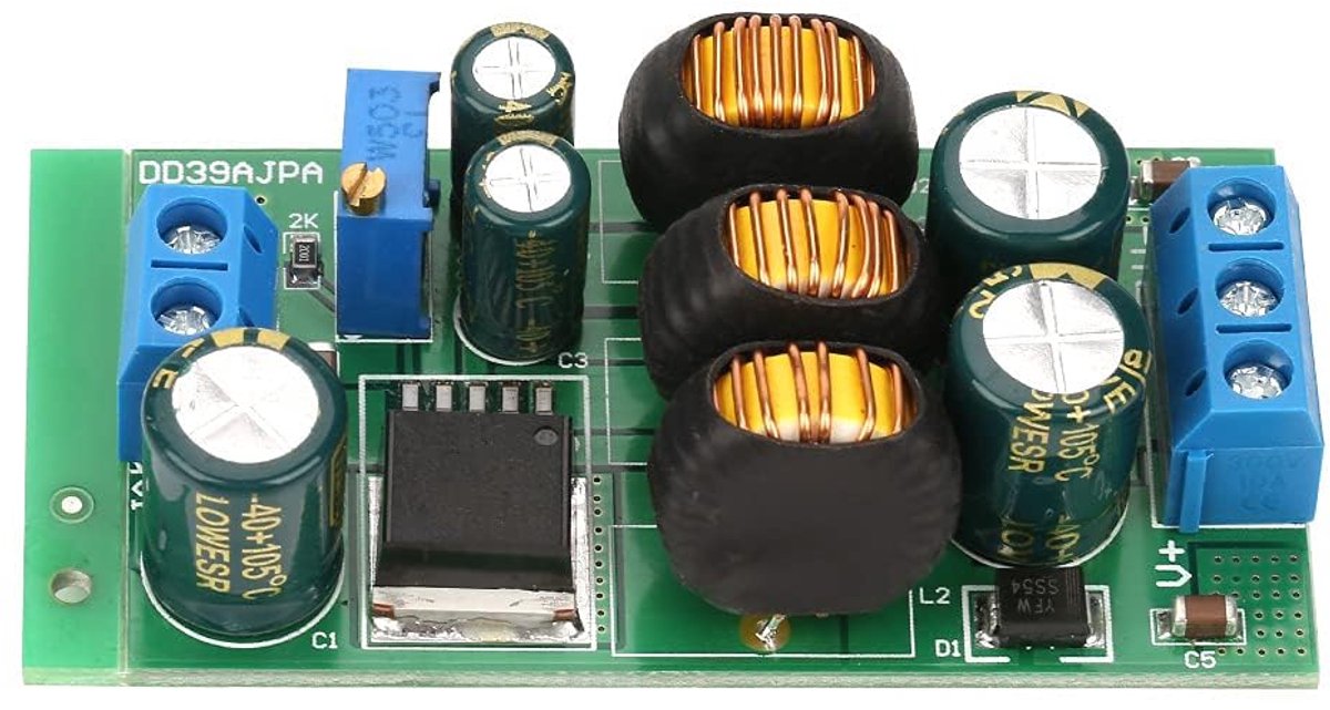 SnelShoppen - Boost Buck Spanningsconverter DC-DC 5-30V naar ±5-24V Verstelbare Inverter Module 20W Positieve Negatieve Dubbele Uitgang voor Instrumen