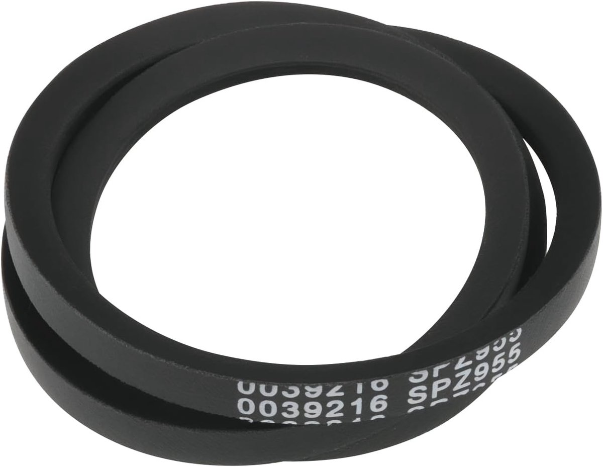 SnelShoppen - V-snaar 0039216 SPZ 955, binnenlengte 933mm, breedte 9.5mm, neopreen rubber, vervangingsonderdeel voor Wolf Scooter SV4 SV 4 M OHV 3 OHV