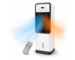 4-in-1 Luchtkoeler & Verwarming – Koelen, Verwarmen, Ventileren en Bevochtigen – 1800W –…
