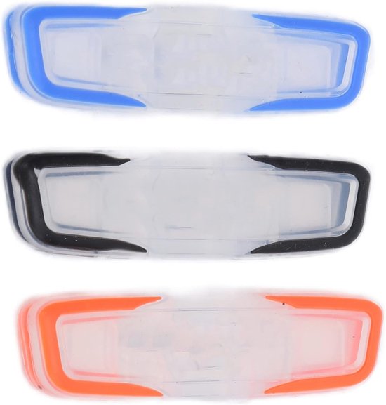 3 stuks Zachte Siliconen Tennisracket Demper voor het Verminderen van Trillingen - Tennisaccessoires van Merkloos — afbeelding 2