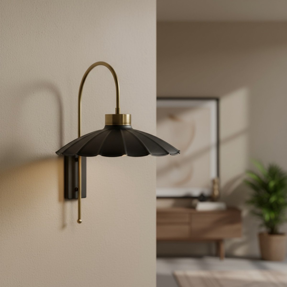 Bamyum hanglamp, industriële Modern stijl, Ø25 cm, zwart metalen lamp