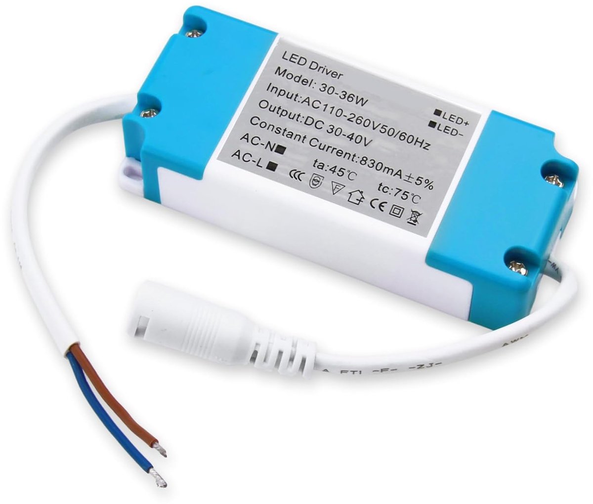 LED transformer 12V 36W, LED power supply 12V constant voltage driver, ultra-thin driver 230V to 12V transformer 2.5A - ShopVlot