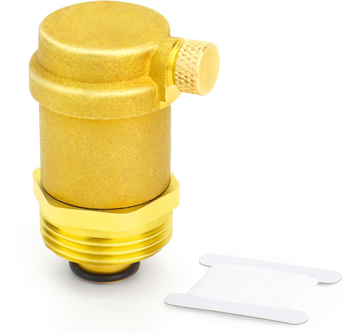 1 Piece Brass Automatic Vent Valve, 3/4" BSP Bleed Valve for Venting Heating Systems for Solar Water Heaters and HVAC - ShopVlot