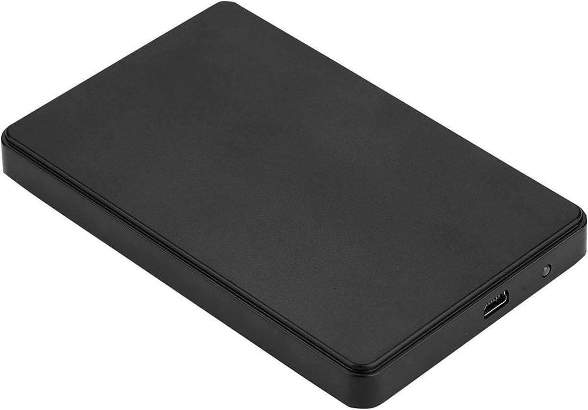 SnelShoppen - Externe 2.5 Inch IDE Parallel Port HDD Behuizing met LED Indicator, Gemakkelijke Installatie voor 2TB Opslagcapaciteit, USB2.0, ABS Mate