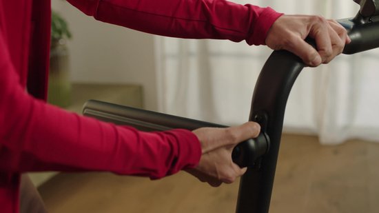 Moov Walk Loopband Inklapbaar - Walking Pad - Opvouwbare Wandelband - Treadmill 1-8 km/u - Incl. Accessoires