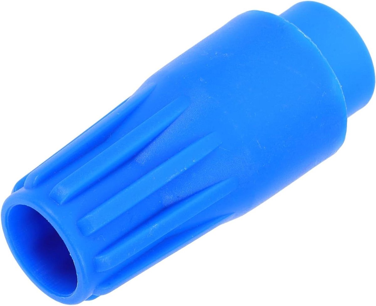 Dweil Stok Adapter - Verlengstuk Reparatie - Schoonmaak Werkzaamheden - Robuuste Aluminium Constructie - 9.50X4.00X4.00CM - Blauw