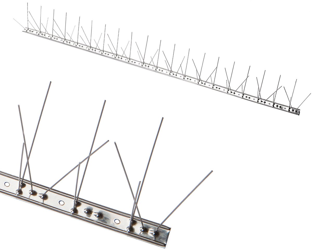 Deltafix vogelwering / kattenwering - RVS pinnen - 100 cm - 60 stuks
