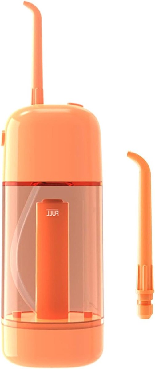 Tandwaterflosser - Monddouche - Mondhygiëne - 360 graden draaibaar mondstuk - 90 ml reservoir - Wit