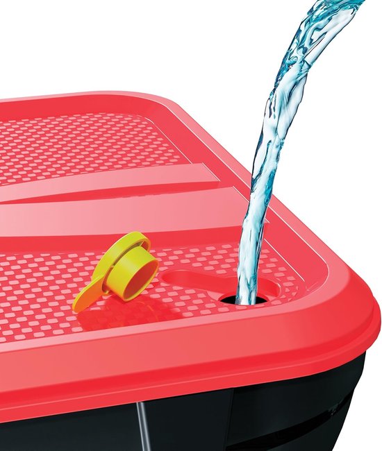 Outdoor Spel - Tennis Spel - Buiten Spelen - Basis voor alle ondergronden - Tot 1.65m - Rood en Geel van outdoor — afbeelding 4