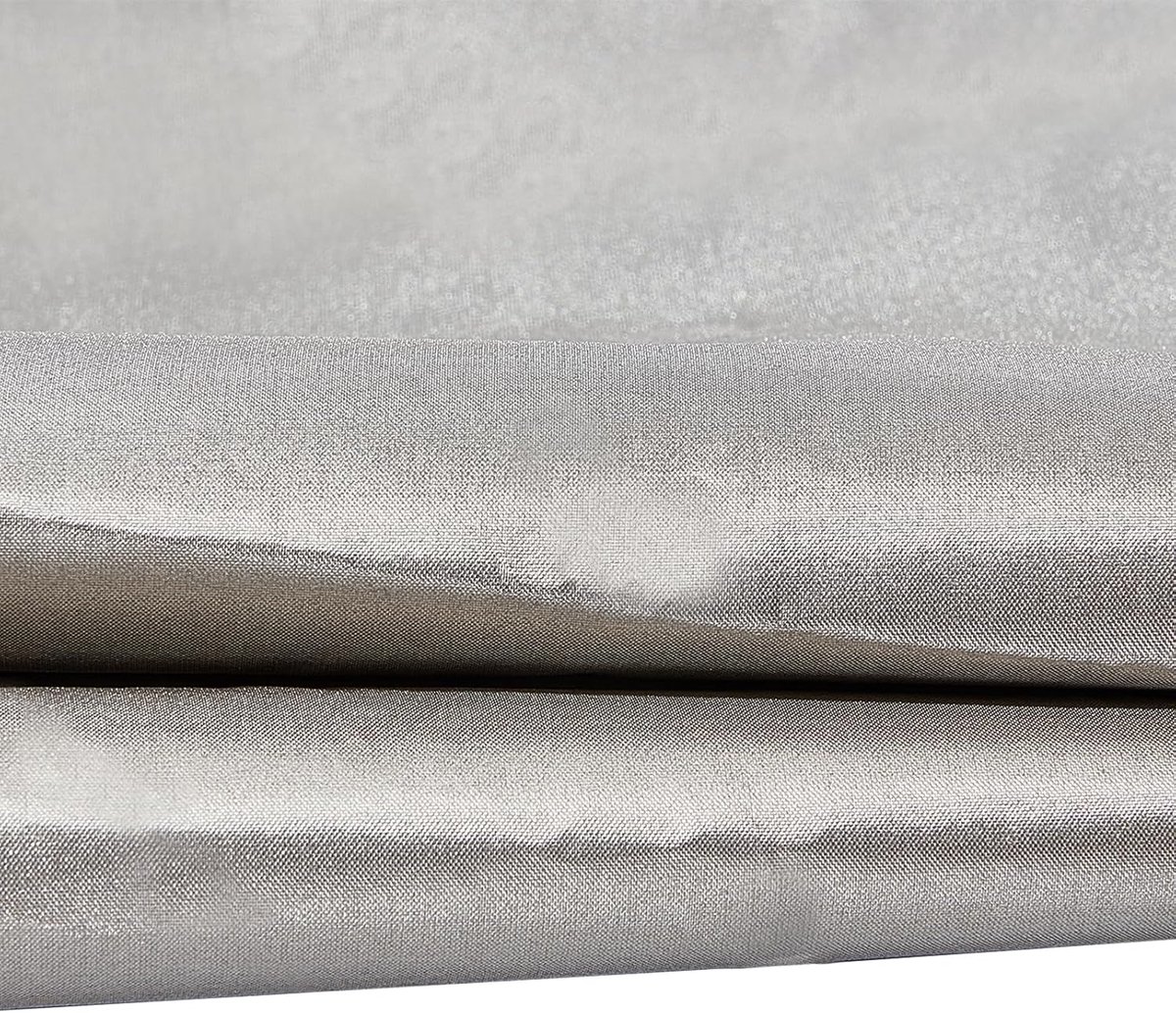 SnelShoppen - Faraday Doek 110 x 100 cm, Anti-Stralingsblokker, Hoog Geleidende Koperstof, Signaal Blokkerende Stoffen voor Anti-Straling, Anti-Statis