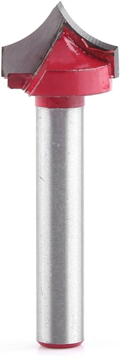 SnelShoppen - V-Groef Cutter Hout 6mm Schacht 3D CNC Graveertool V-Groef Naaldpunt Router (12mm) voor Acryl, MDF, PVC, Decoratieve Belettering