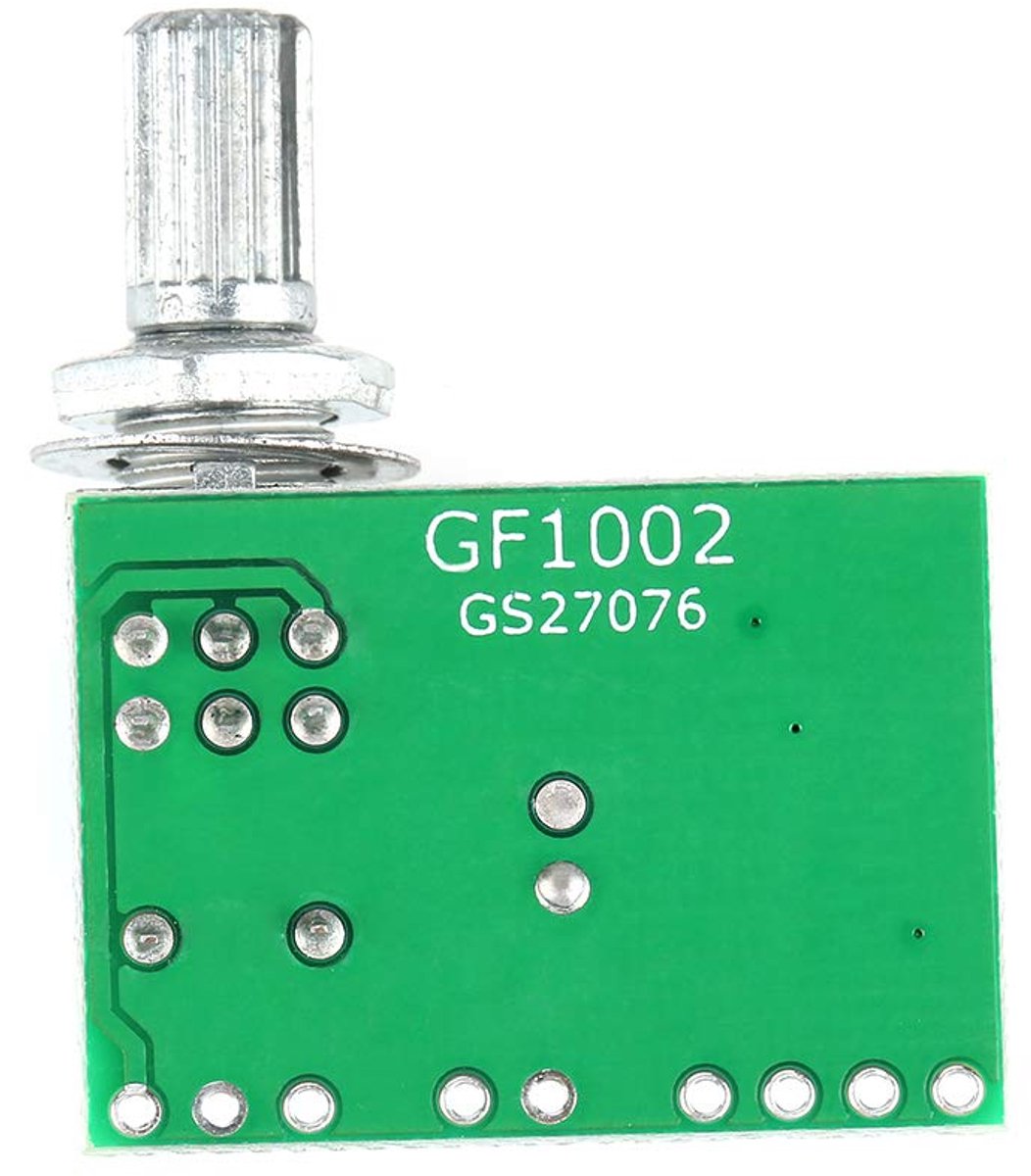 SnelShoppen - PAM8403 Mini Versterker PCB - DC 5V Digitale Audio Versterker Poweramp Module met Potentiometer en USB Voeding - 3W + 3W Geluidskwalitei