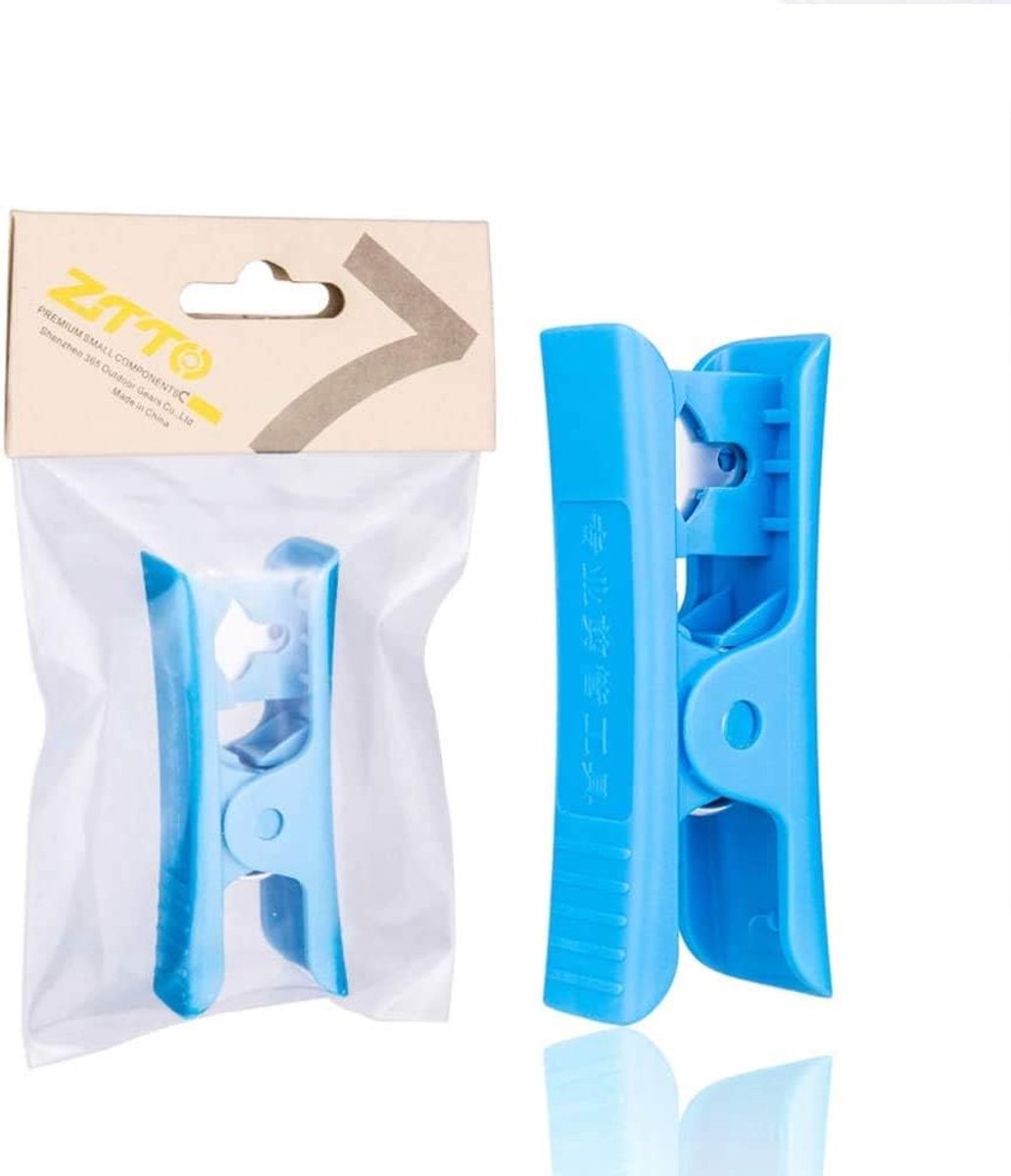 SnelShoppen - 3-delige Pijp Tube Slang Cutter voor Fietsolie Slangen Schaar Ergonomisch en Duurzaam Blauw