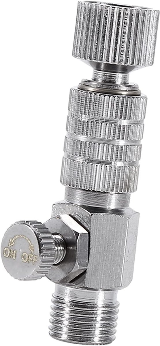 SnelShoppen - Airbrush Snelaansluiting 1/8" Adapter voor Luchtcompressor, Mannelijke en Vrouwelijke Aansluitingen, Gemakkelijk te Installeren voor Kun
