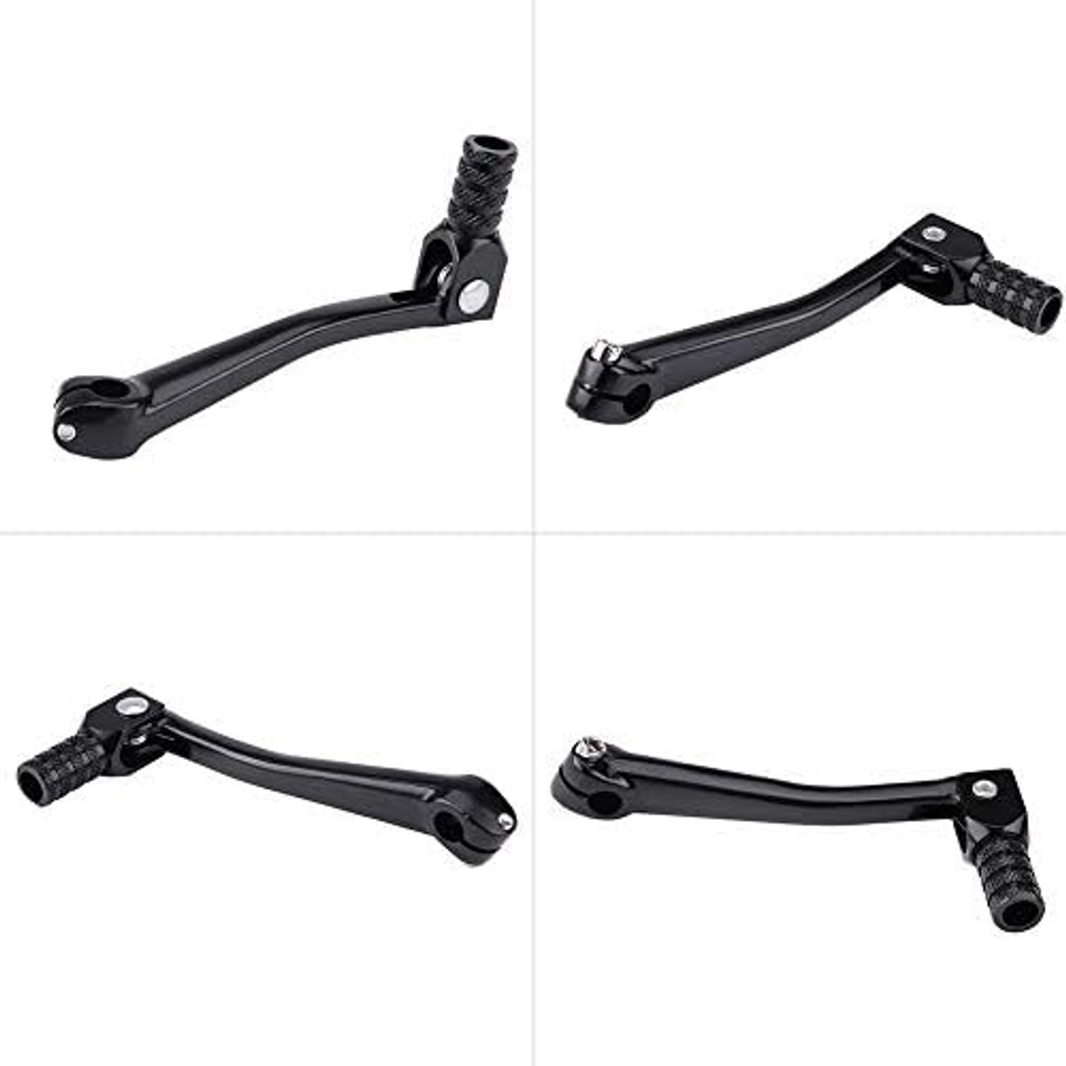 SnelShoppen - Dirt Bike Versnellingspook, Aluminium CNC Vouwbare Hefboom voor Dirt Bike 4-Takt 50cc 90cc 110cc 125cc Zwart