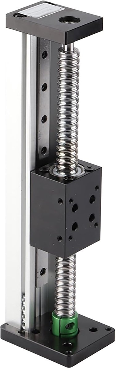 SnelShoppen - Sliding rail voor kogel-schroeven, glijplaat, precisie kogels, 150 mm, voor Nema 23 motor, hoogwaardige aluminium constructie, lage wrij