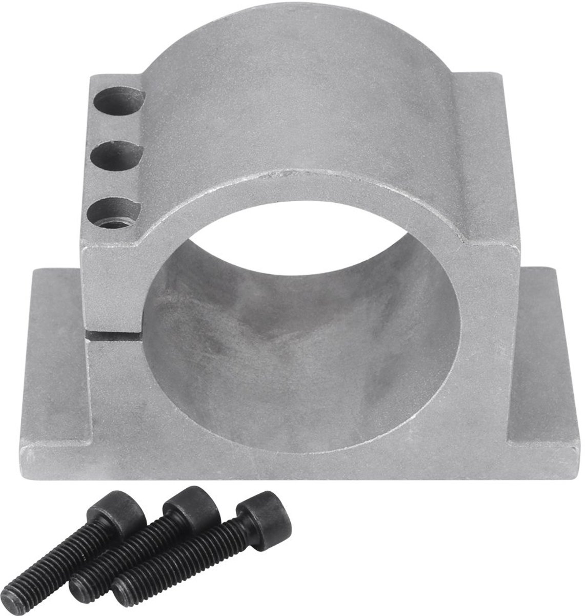 CNC Spindle Holder Aluminum 80mm 100mm Mounting Clamp Holder for Spindle Motor Tool Set for CNC Engraving Milling - ShopVlot