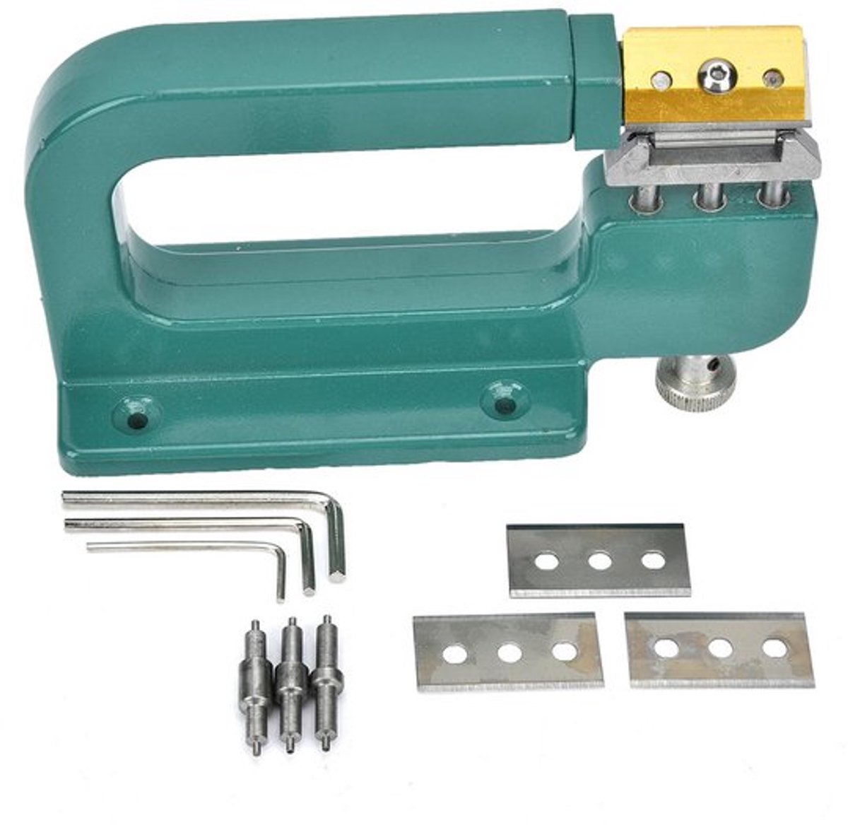 Skimachine Duurzaam Aluminium - Verstelbare Hoogte - 4 Rolmaten - Reparatiesplittergereedschap - Inclusief Bladen - Lichtgewicht en Stevig - Leerschiller