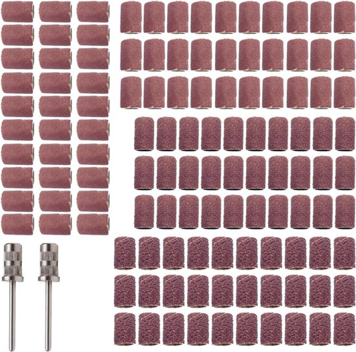 Schuurbanden en Nagelknippers voor Elektrische Vijl - 120 Stuks Manicure en Pedicure Gereedschap