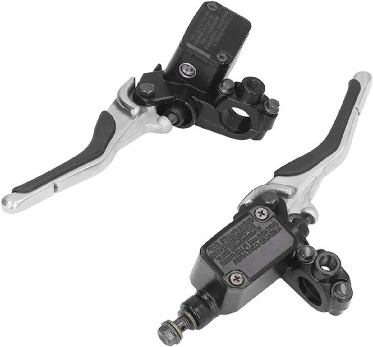 Motorfiets Remhendel met Rempomp, CNC Aluminium Vervanging voor YQ50 Aerox 1997-2013, Links en Rechts, Duurzaam en Betrouwbaar
