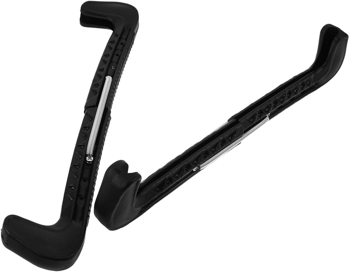 Schaatsbeschermers - Schaats Covers - Beschermen van schaatsen - Hoge Dichtheid Polyethyleen - 31 cm - Zwart