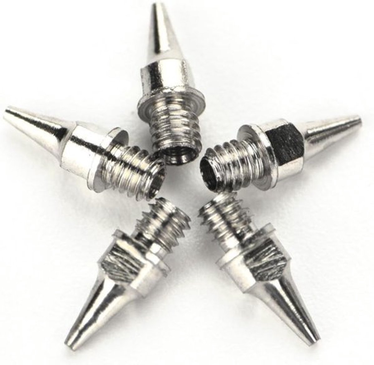 Vervangnozzles voor Airbrush - 5 Stuks 0.2/0.3/0.5mm - Accessoires voor Schildermachine en Gravity Feed System
