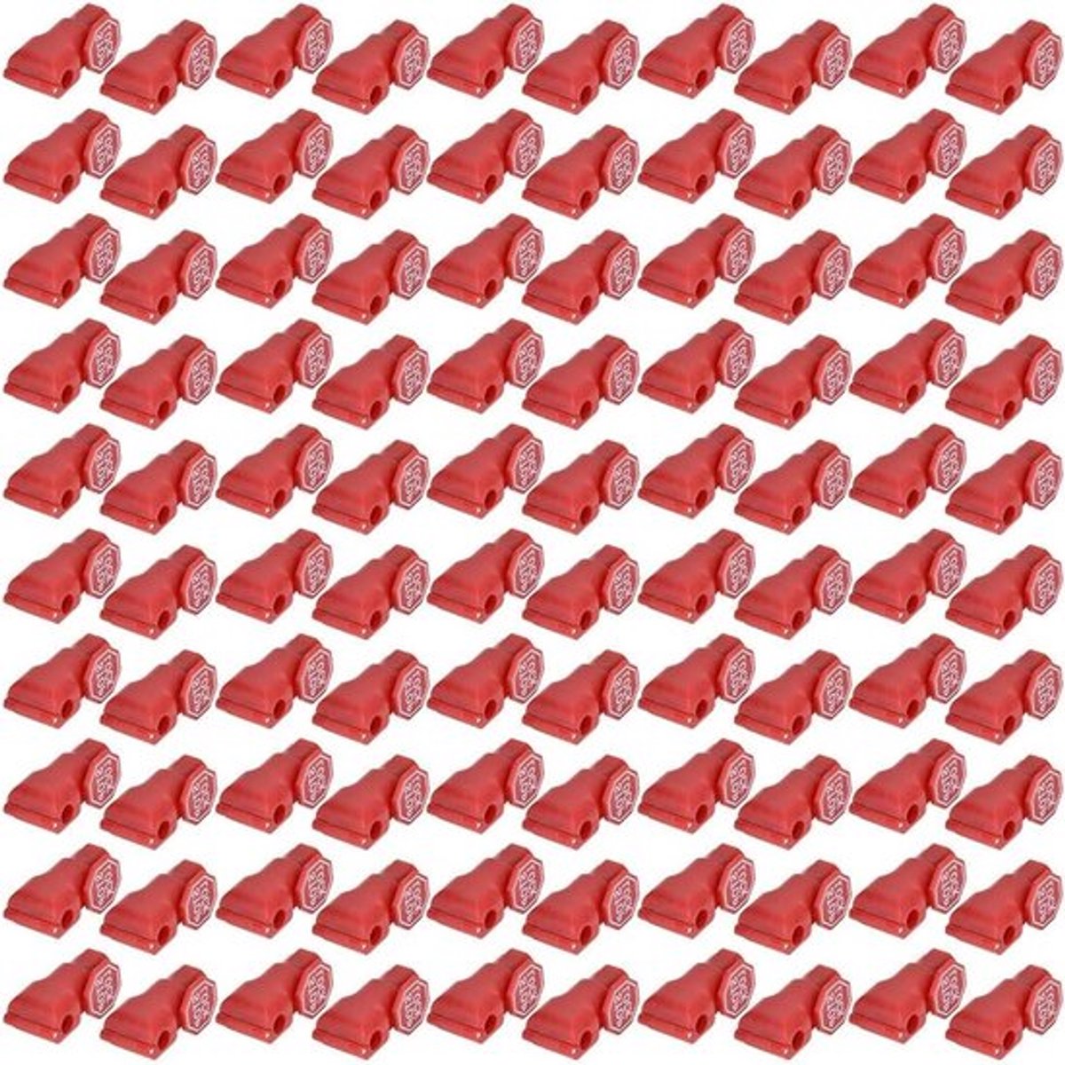 Anti-diefstal haken voor goederen, bevestigingshaken voor winkelrekken, 100 stuks beveiligingsaccessoires voor supermarkten en winkels (4mm)