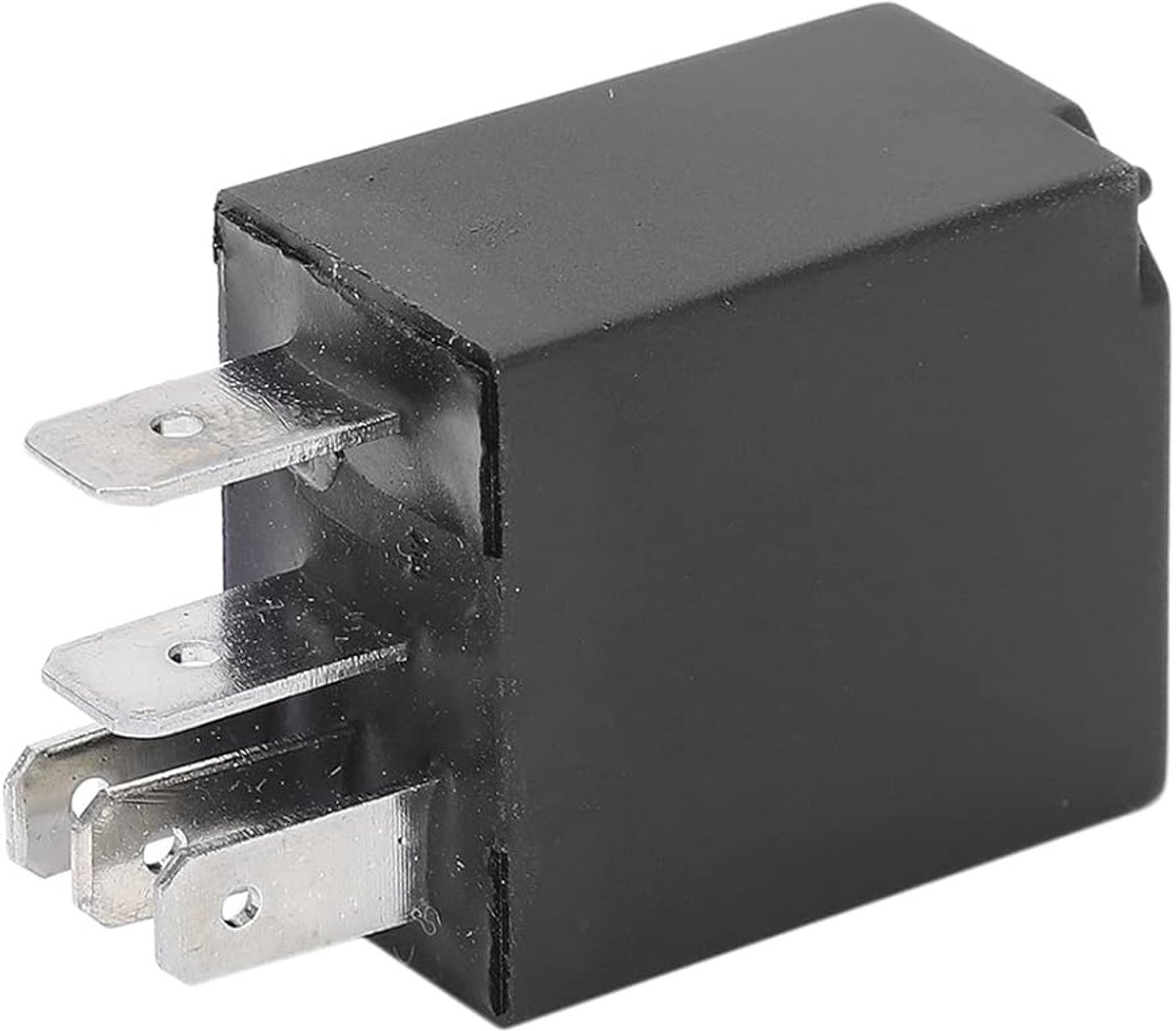 SnelShoppen - Relay 5 Pins 9010-150350 Zwart Metalen Vervangingsrelais voor Ranchero 500 CF500-5 2010-2011, Professioneel en Betrouwbaar