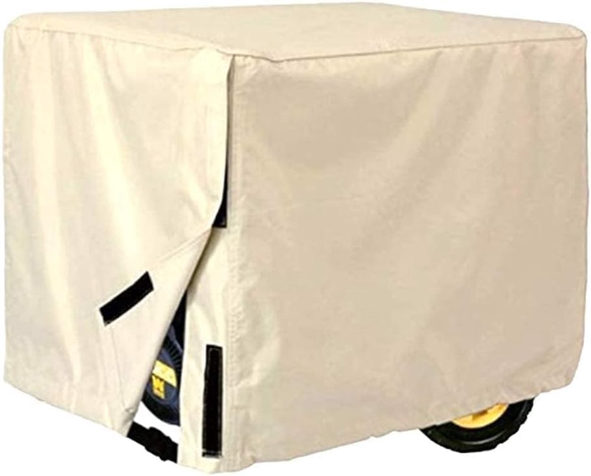SnelShoppen - Generatorcover - Dikkere Generator Tent Cover Voor Gebruik, Universele Buiten Generator Cover 35 x 26 x 28 inch (Beige)