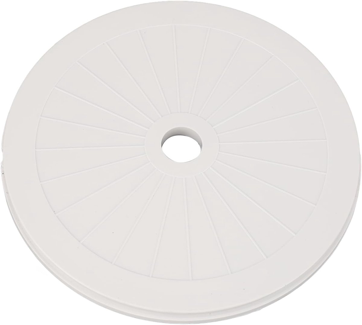 SnelShoppen - Pool Skimmer Deksel Rond Plastic Vervangingsonderdeel P6991 voor Hydrium Stalen Zwembad Set - Perfecte Pasvorm voor Zwembaden en SPA
