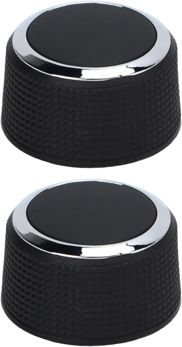 SnelShoppen - 2 Stuks Achterste Radio Volume Knop 22912547 Vervanging voor Suburban 2007-2013 - Betrouwbare Kwaliteit, OEM Specificaties, Makkelijk te