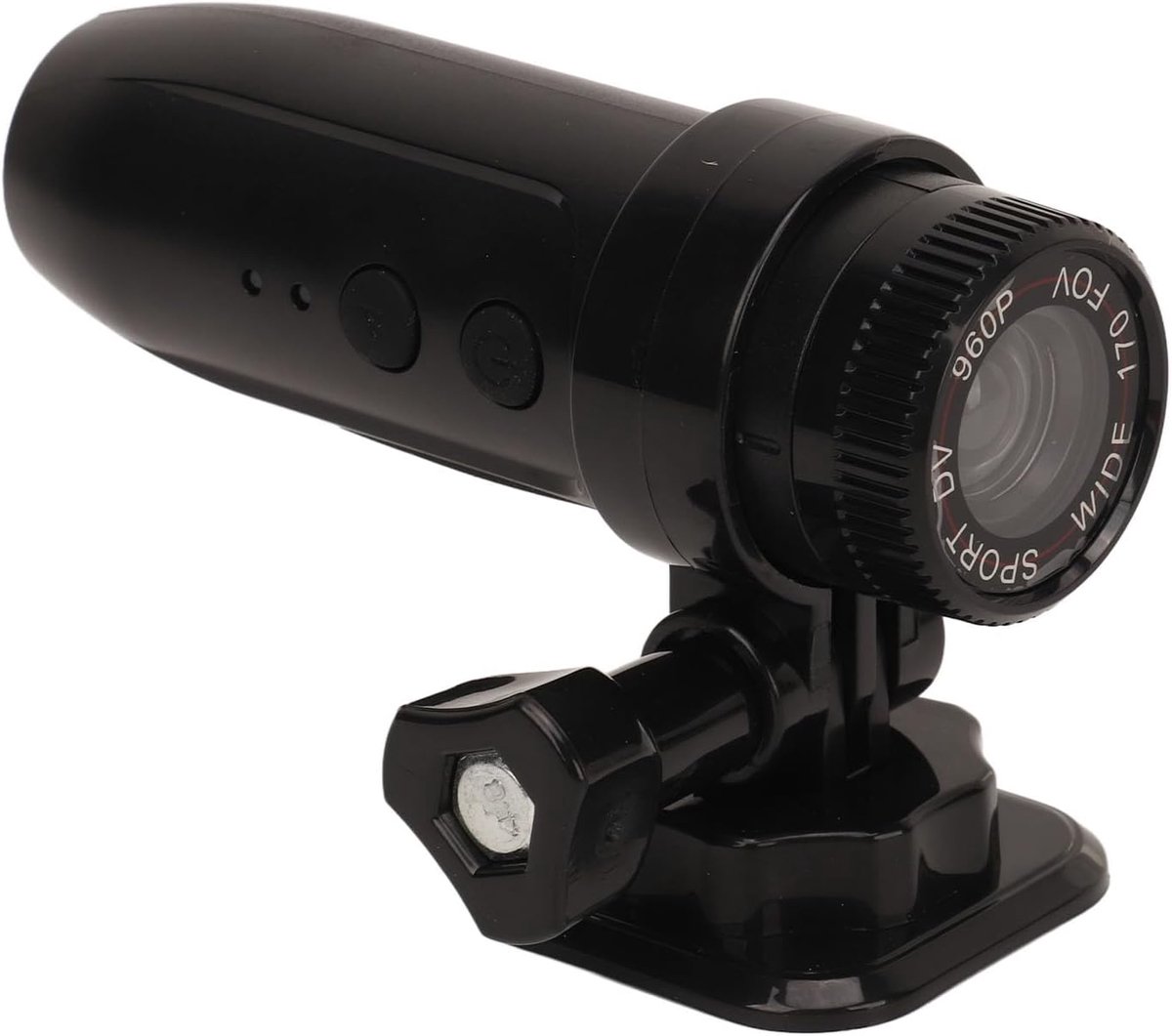 SnelShoppen - Fiets en Motorhelm Camera 1080p Dubbele Dashcam met Waterdichte Ontwerp, 170-graden Groothoeklens voor Avontuurlijke Activiteiten