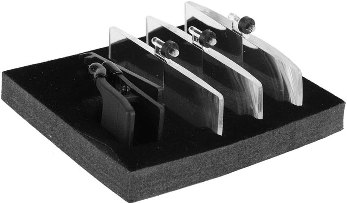 SnelShoppen - Vergrootglas met Licht en Plastic Brilhoes, 1.5x 2.5x 3.5x, Ideaal voor Leesbrillen, Hobby, Tuinieren, Keuken, Koken en Handwerken
