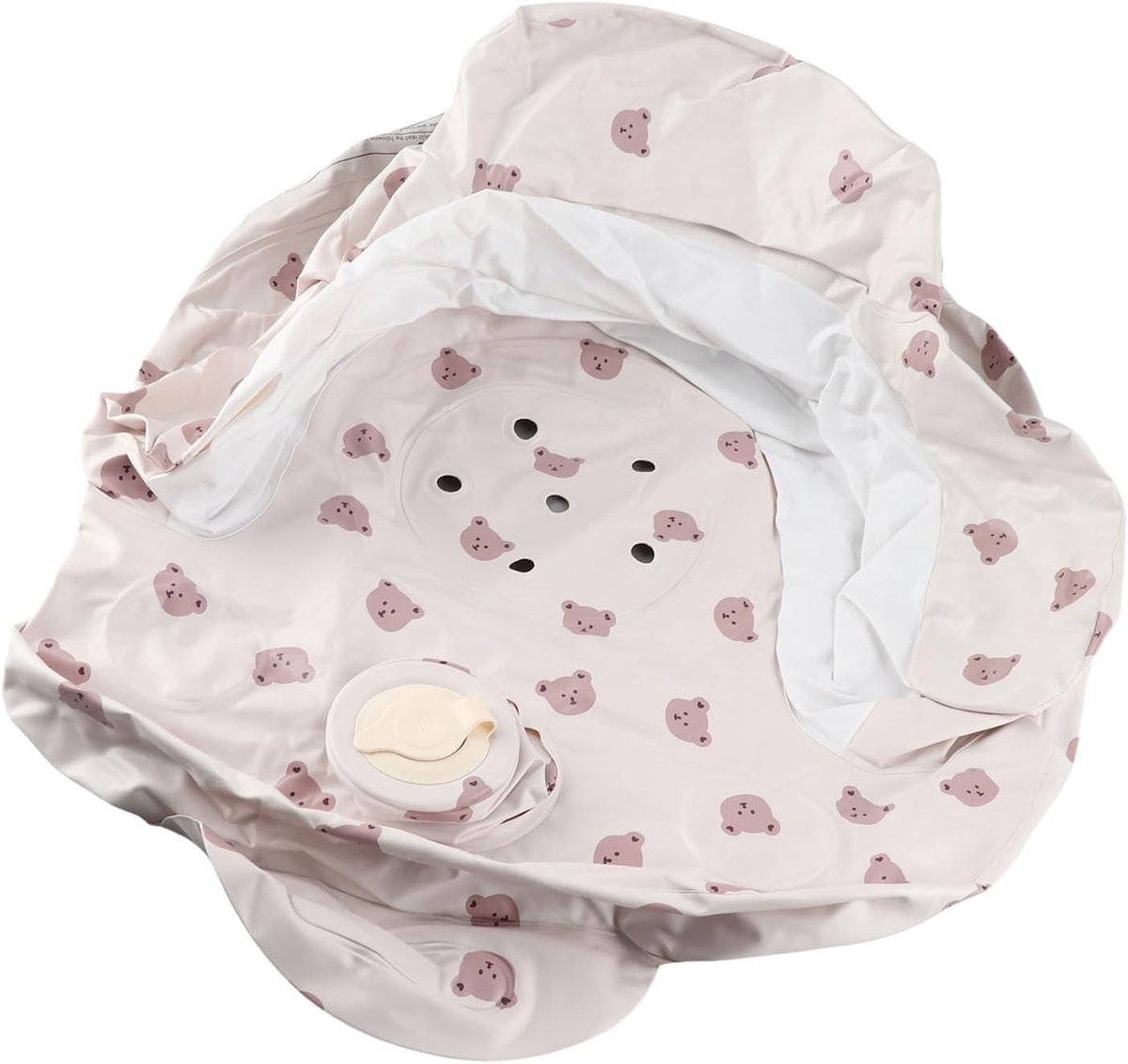 Opblaasbare Babystoel - Peuterstoel Zonder Benen - Veilig Zitten - Ingebouwde Luchtpomp - 20 x 20 x 10 cm - Multicolor