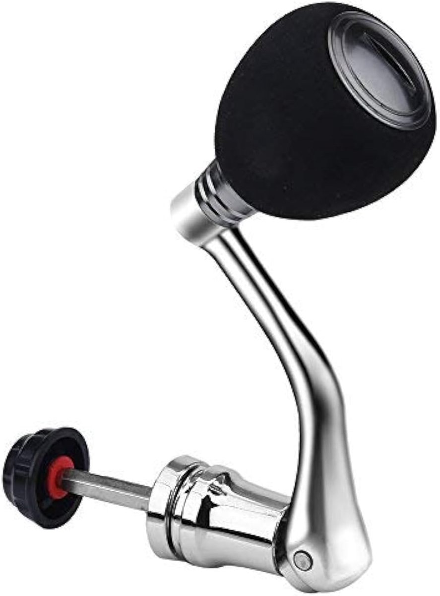 SnelShoppen - Vervangende Metaal Power Grip Deel, Metaal Rocker Arm Handgreep voor Hengel Spinning Reel Grip, Medium en Groot, Lichtgewicht en Duurzaa