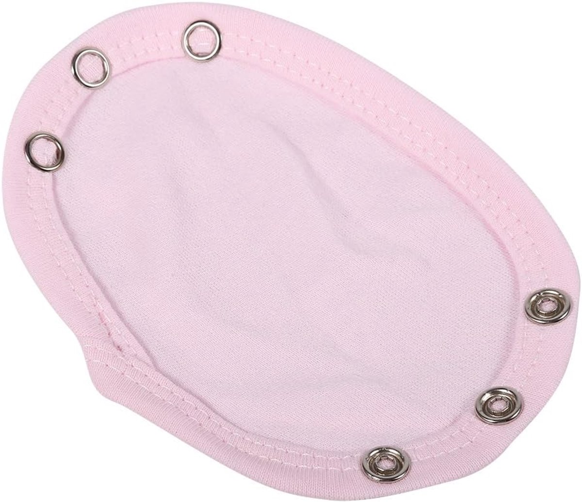 SnelShoppen - Set van 5 Unisex Baby Diaoepakken voor Pasgeborenen (Roze) - Duurzaam, Eenvoudig in Gebruik, Geschikt voor Driehoekige Babypakken, Ideaa