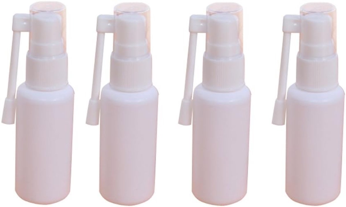 Nasal spray flessen 6 stuks - 1 fl oz - plastic - perfect voor thuis en reizen - ShopVlot