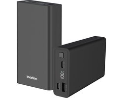 imoshion® Powerbank 20000 mAh - 30W Ultra Snellader - 4x Smartphone Opladen - USB C / USB A - Powerbanks - Universeel - Quick Charge 3.0 en Power Delivery
