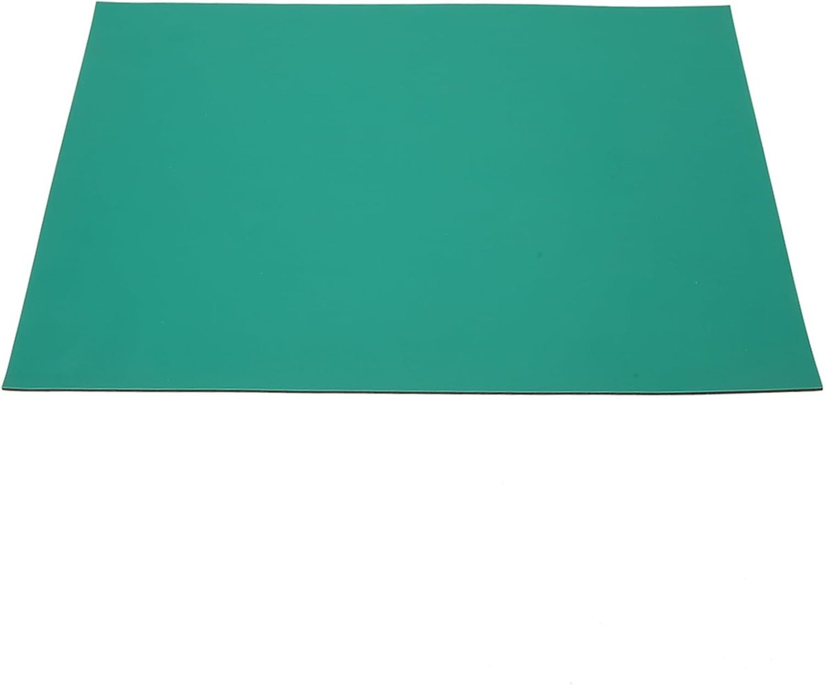 SnelShoppen - HEEPDD Zware Donkergroene Horloge Reparatie Werkmat, Antislip Soldeerstation Mat voor Horlogemakers, 34x24cm Warmtebestendig