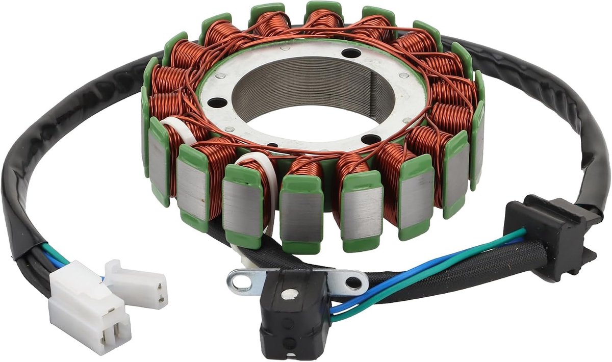 SnelShoppen - 5-Draads Generator Magneetstatort Ontstekingsspoel Vervanging voor VL1500 Boulevard C90 C90T 2005-2009, Stabiele Prestaties, OEM:32101-1