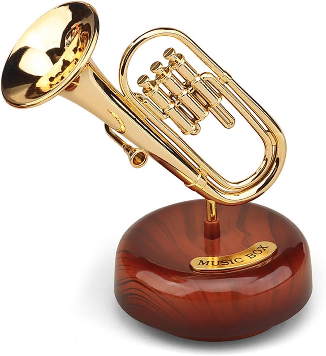 SnelShoppen - 1 Stuk Orkest Instrumenten Muziekdoos, Creatieve Muziekdoos, Klassieke Muziekdoos voor Kantoor Decoratie, Verjaardag, Feestdagen Geschen