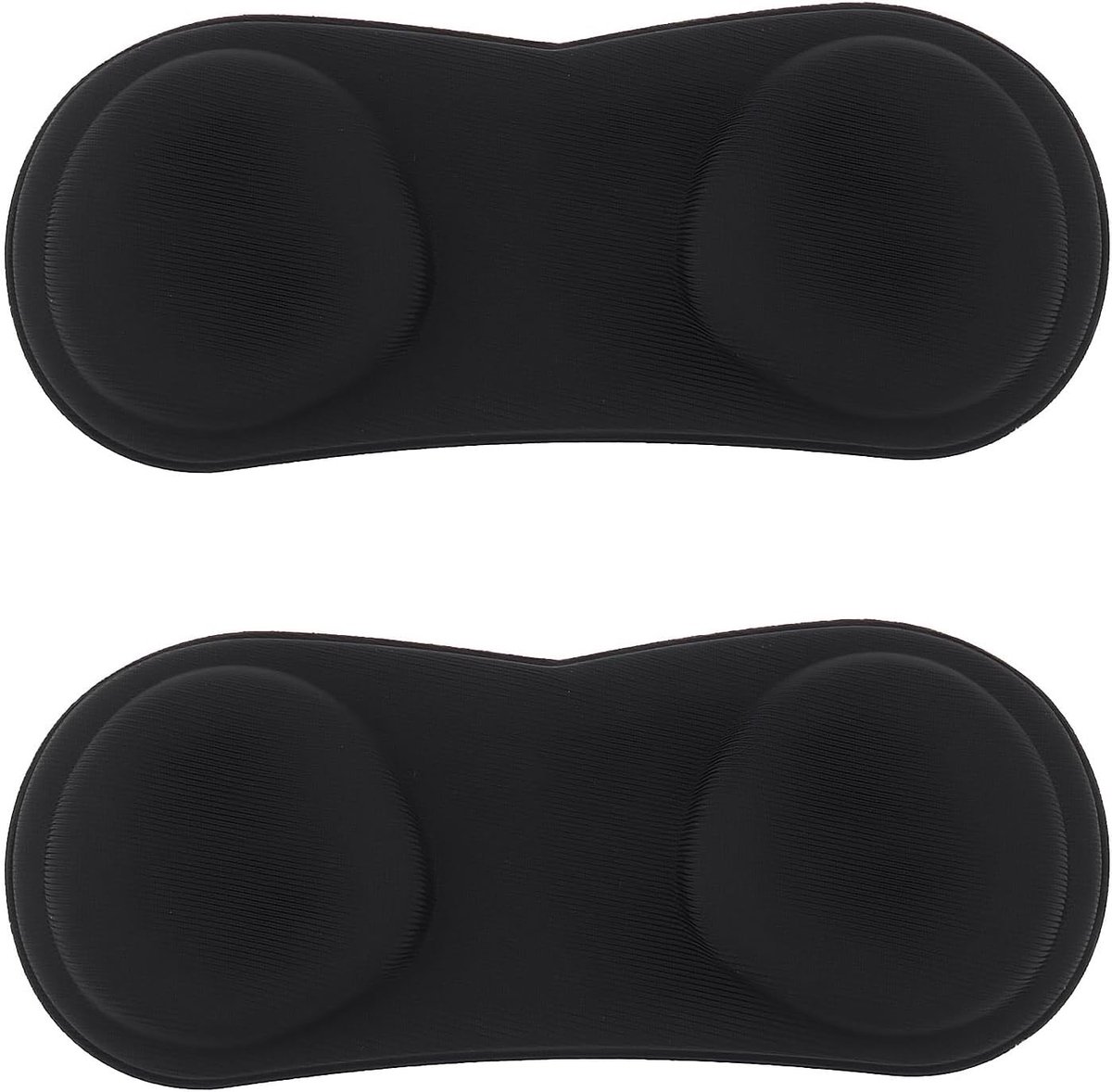 SnelShoppen - 2 Stuks VR Headset Glazen Lens Beschermcase Geschikt voor Meta Quest 3 - 15.3x6.3x1.3mm - Zacht Foam Materiaal - Ideaal voor Langdurig G