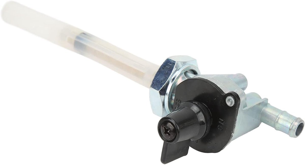 SnelShoppen - Brandstofgasventiel Brandstoftap Schakelaar met Brandstoftank Tap, Vervanging voor Diverse Motorfietsen, Vermindert Brandstofverbruik, H
