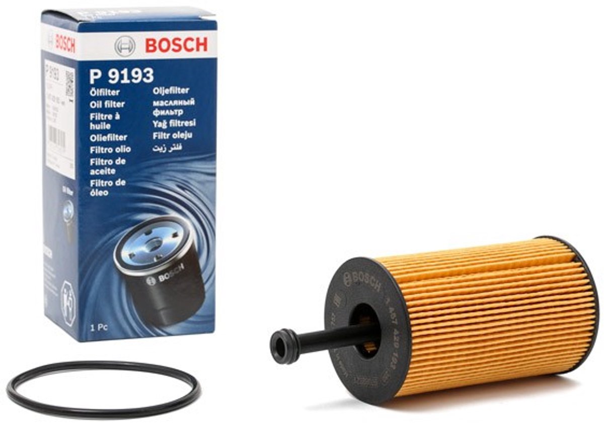 Bosch Oliefilter P9193 | 1457429193 | OEM 11427508970 | 11427512300 | 11427788460 | BMW 1 Serie E81 E87 | 3 Serie E90 E91 E92 | 5 Serie E60 E61 | X1 E84 | X3 E83 | X5 E70