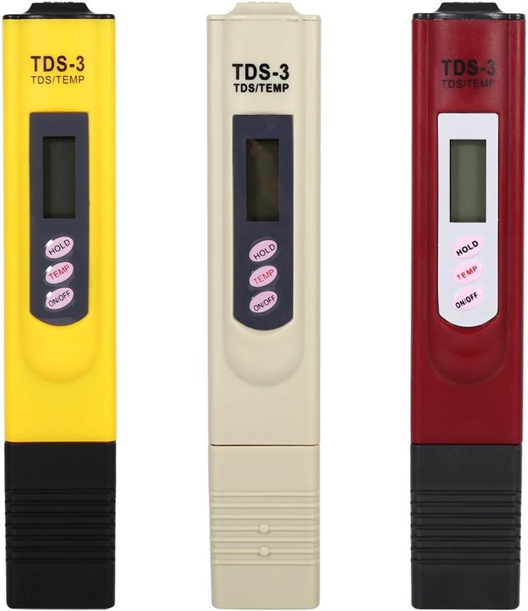 Water TDS Meter Pen Water TDS Meter 0-9990 PPM Temp for drinking water at home - ShopVlot