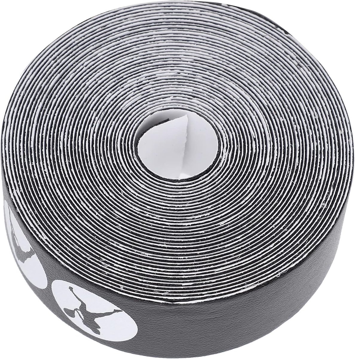 SnelShoppen - Tennis Racket Hoofd Beschermings Tape, Lichtgewicht PU Materiaal, Zwart, Duurzaam en Stevig, Eenvoudig Aan te Brengen, Ideaal voor Tenni